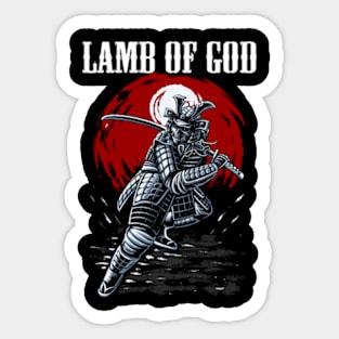 LAMB OF GOD MERCH VTG Sticker